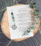 Safe Travels Rear View Mirror Charm, Travel Gifts, Driving Gifts, Car Gifts