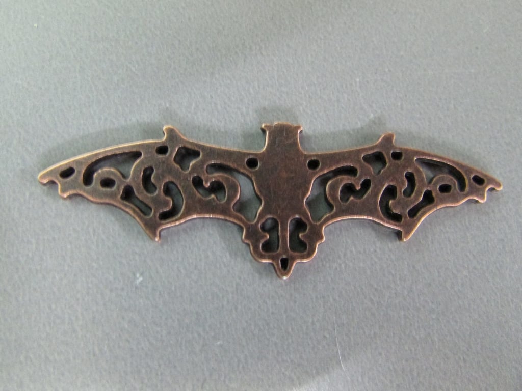 Copper Bat Connector Jewellery Charm Steampunk