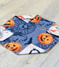 Fabric storage box with Pumpkins and Bats - Image 6