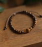 Tiger Eye bracelet natural stone macrame bracelet 