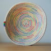 Rainbow Coiled Rope Bowl 