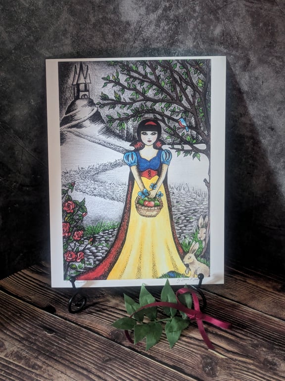 'The Fairest' Print of Original Illustration.