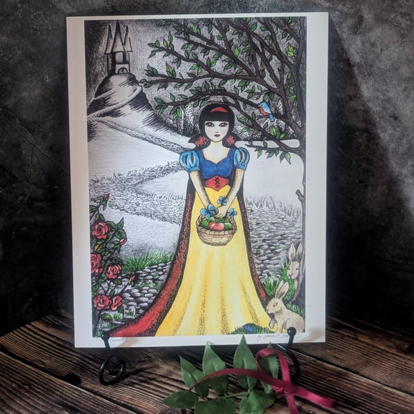 'The Fairest' Print of Original Illustration.