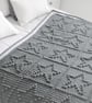 Crochet blanket pattern, PDF DIGITAL PATTERN, Star Bobble stitch pattern - Image 6