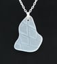 Patterned glass pendant - Image 1