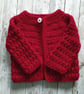 Festive Baby Cardigan, Blanket and Hat Set - Perfect Christmas Crochet Gift  - Image 4