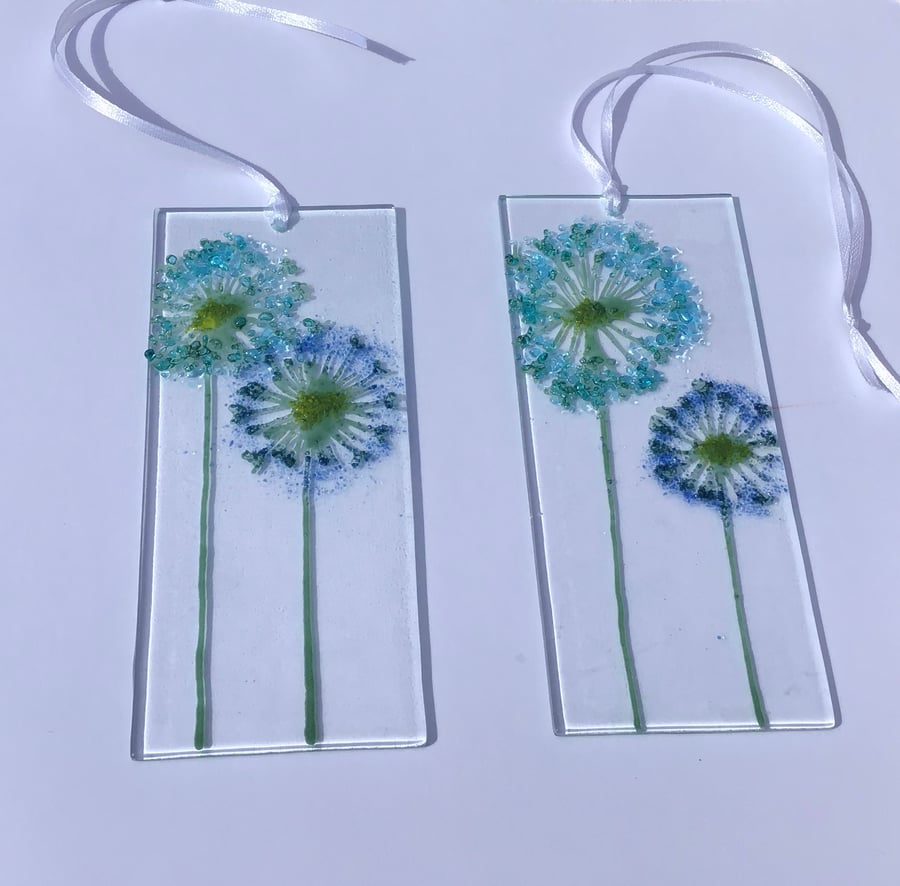 Fused glass make a wish decorative hanging (1)