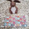 Adult face covering – Mini elephant print material