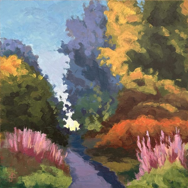 The Clearing - Original acrylic painting 