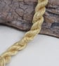 Redshank Soft Gold Naturally Dyed Pure Silk Embroidery Thread - Image 1