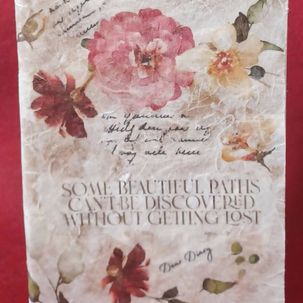 A6 Notebook Floral