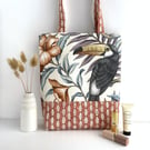 Tropical Tote Bag with Toucan