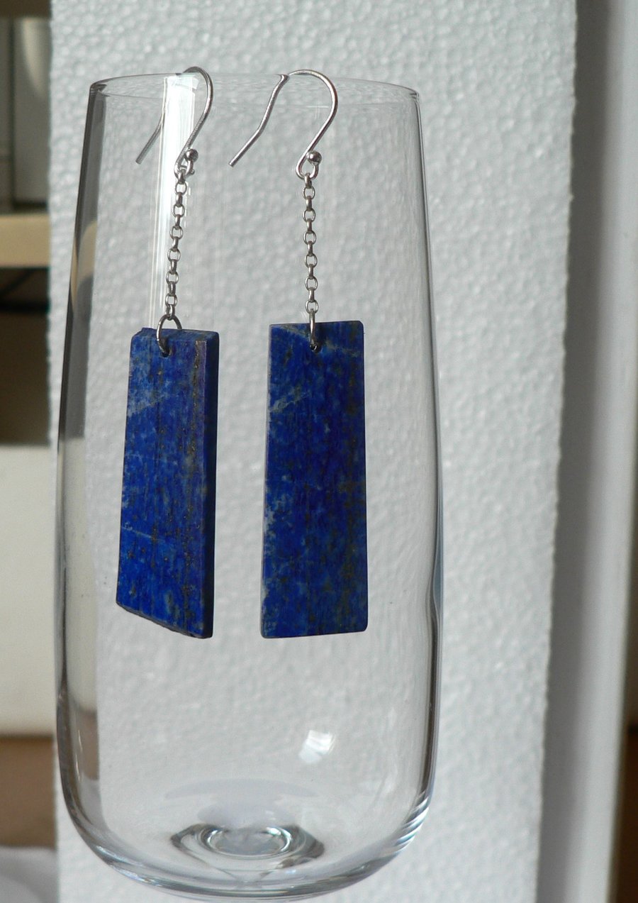 Brilliant Blue - Lapis Lazuli with silver