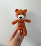 Crochet Tiger Plush Toy: Handmade Acrylic Cuddly Softie - Image 2