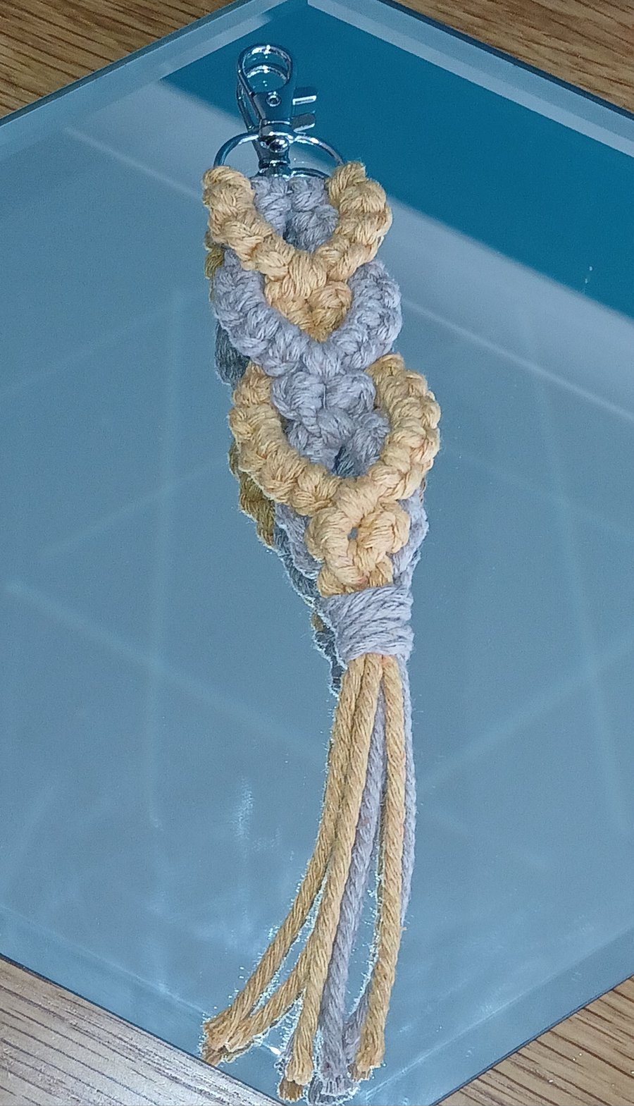 Handmade Macrame Keyring