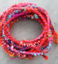 Arty Dreads for Long Hair (mainly pinks with a mini granny square) - Image 2