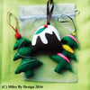 Three Christmas Tree Decorations