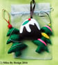 Three Christmas Tree Decorations - Image 1