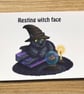 Spooky Creatures A6 Post Card (White Background) - Image 9