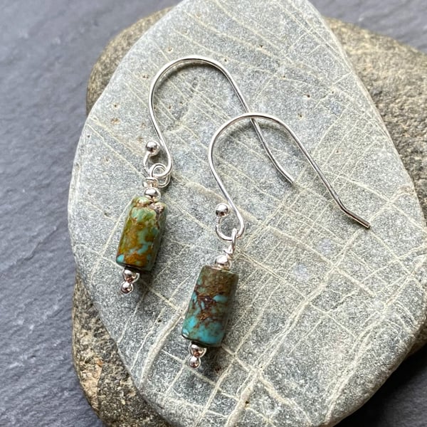 Turquoise & Sterling Silver Earrings