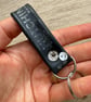 Mini Key Chain 2 - Made from a Bicycle Inner Tube - Image 4