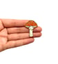 Mushroom pin - Hard Enamel Pin - Jewellery - Image 2