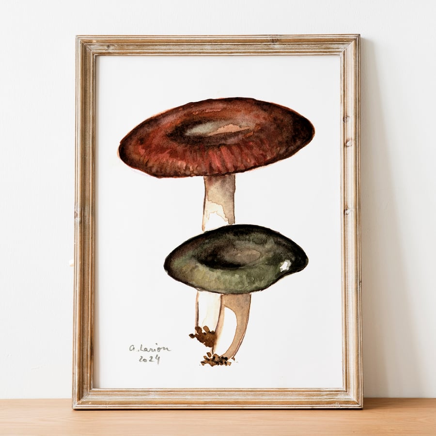 Charcoal Burners A5 Inkjet Print