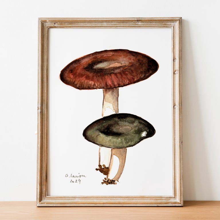 Charcoal Burners A5 Inkjet Print