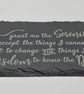 God Grant Serenity Prayer Slate Serving Board Rustic Engraved Cheese Board Chris - Image 3