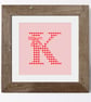 Cottage Check Personalised Print for Her - Image 5