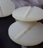 7 8" 23mm 36L swirl & groove Polyester Buttons LAST 58 Pieces - Image 3