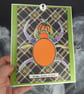 Interactive Halloween Spider Card. Handmade Moving Legs Card.Shake Rattle & Roll - Image 6