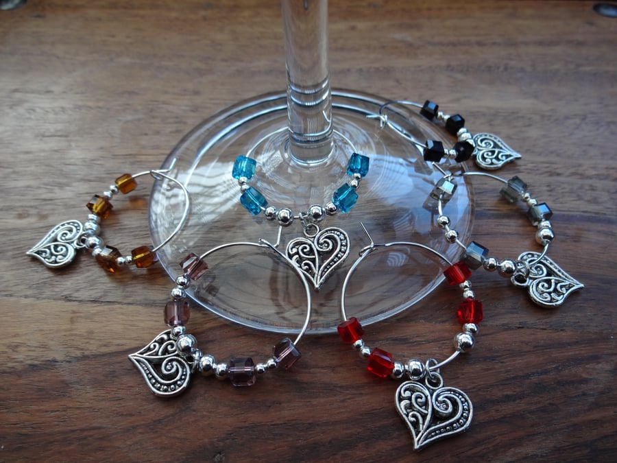 Wine Glass Charms   (free UK postage)