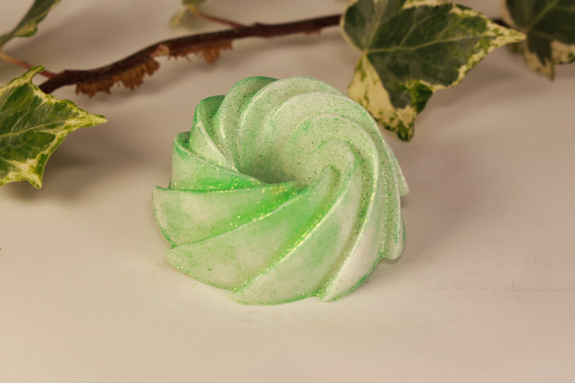 Peppermint and Bamboo Handcrafted Soap. 