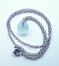 Simple Seaglass Pendant: Palest Blue - Image 5