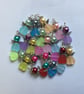 Angel Snowflake Keyring Bag Charm - Image 4