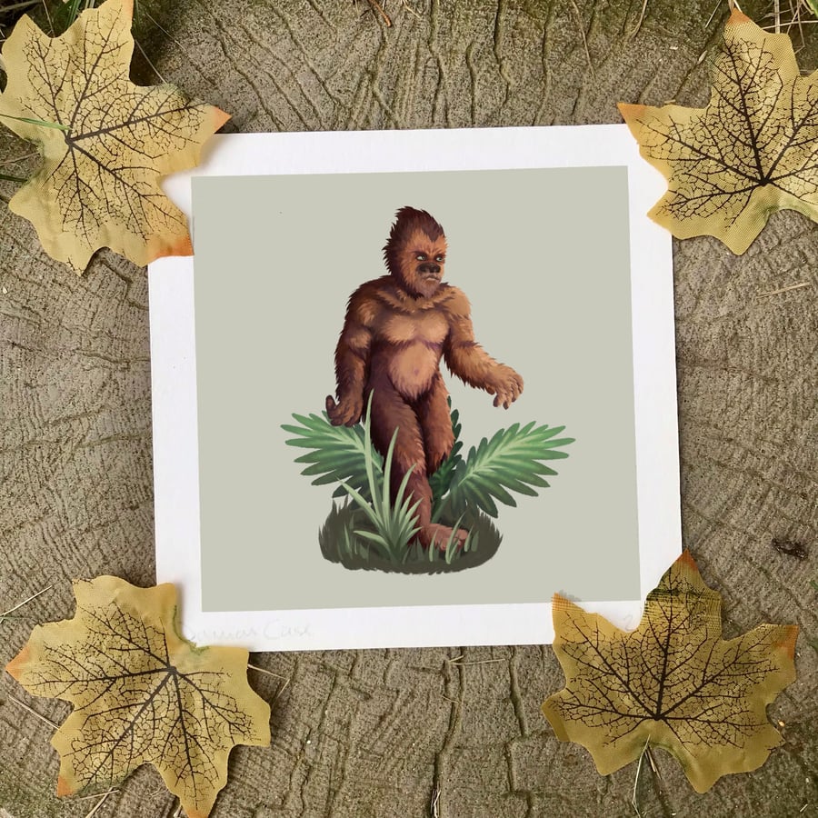 Cryptid Creature Art Print