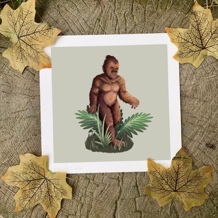 Cryptid Creature Art Print