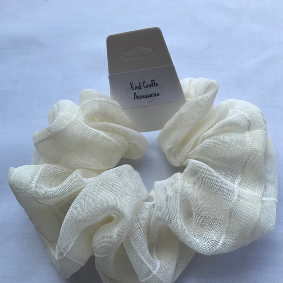 Large luxury hair scrunchie, scrunchies for hair, luxury fabric