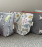 Assorted Makeup Bags, Handmade in the UK