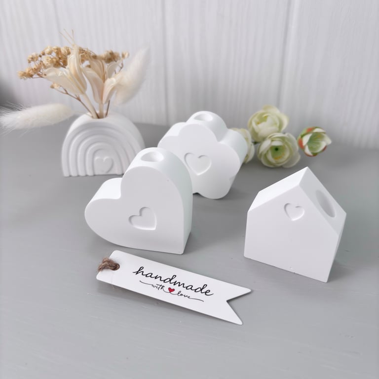 Mini Clay Vase - Handmade Decorative Pot - Eco Friendly Clay