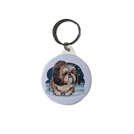 Shih Tzu Keyring - ShihTzu Dog Gifts