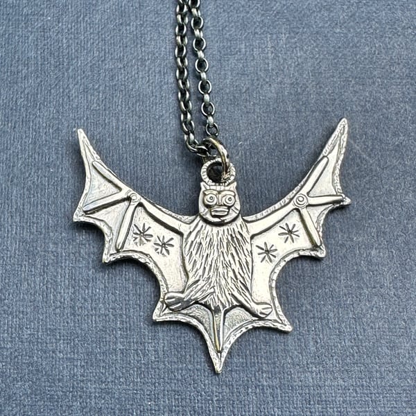 Medieval Bat Pendant