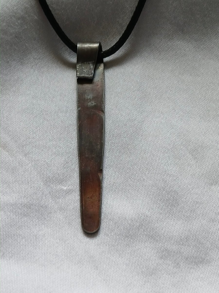 Teaspoon handle necklace