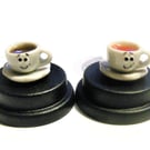 Pet Tea, Pet Coffee, Pet Cup of tea, Cup of coffee