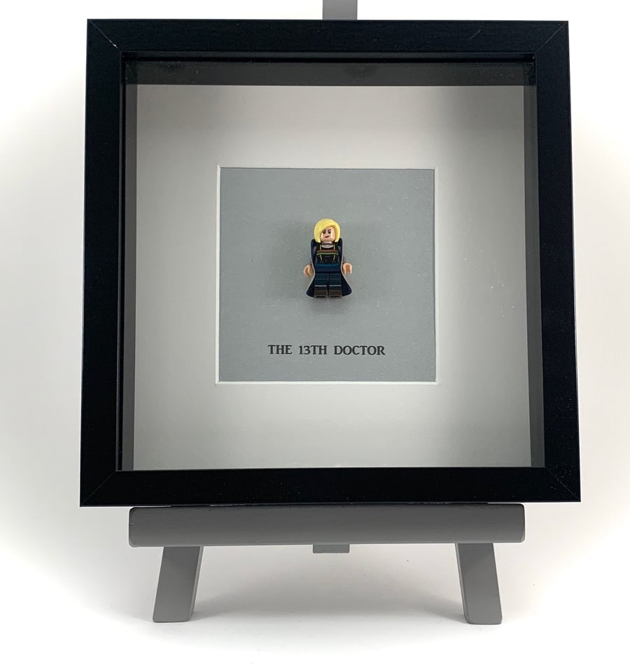 Doctor Who - The 13th Doctor ( Jodie Whittaker) custom mini Figure frame