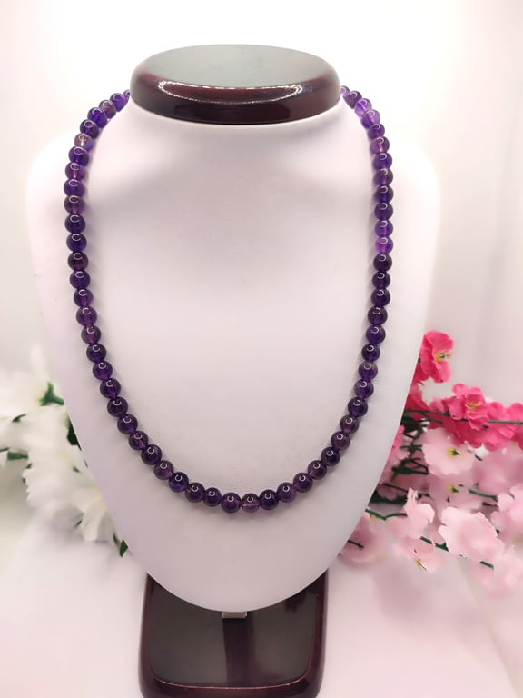 Royal Amethyst Gemstone Necklace
