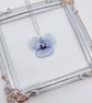 Pressed Real Pansy Pendant Necklace - Image 5
