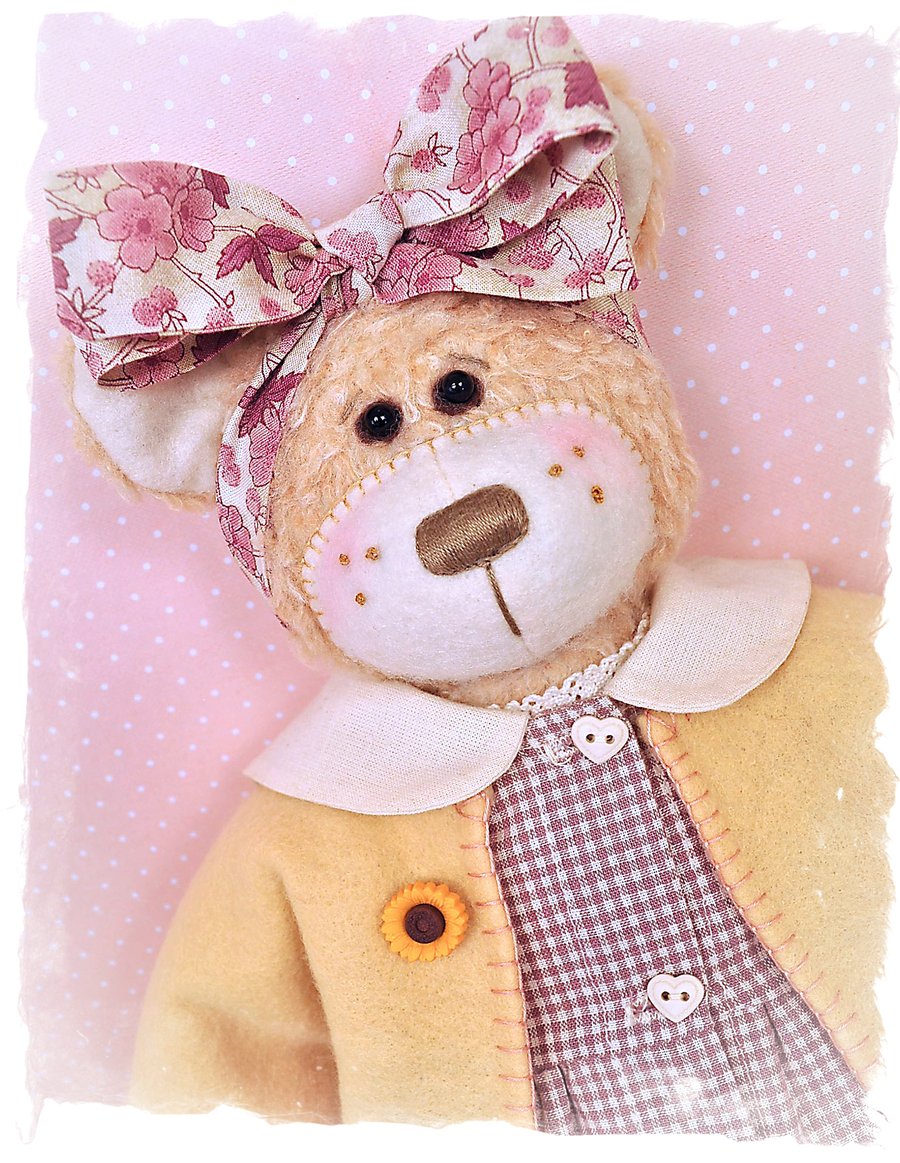 PDF - Maisy Rag Doll Bear Pattern