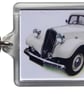 Citroen Traction Avant 1951 - Keyring with 50x35mm Insert - Car Enthusiast